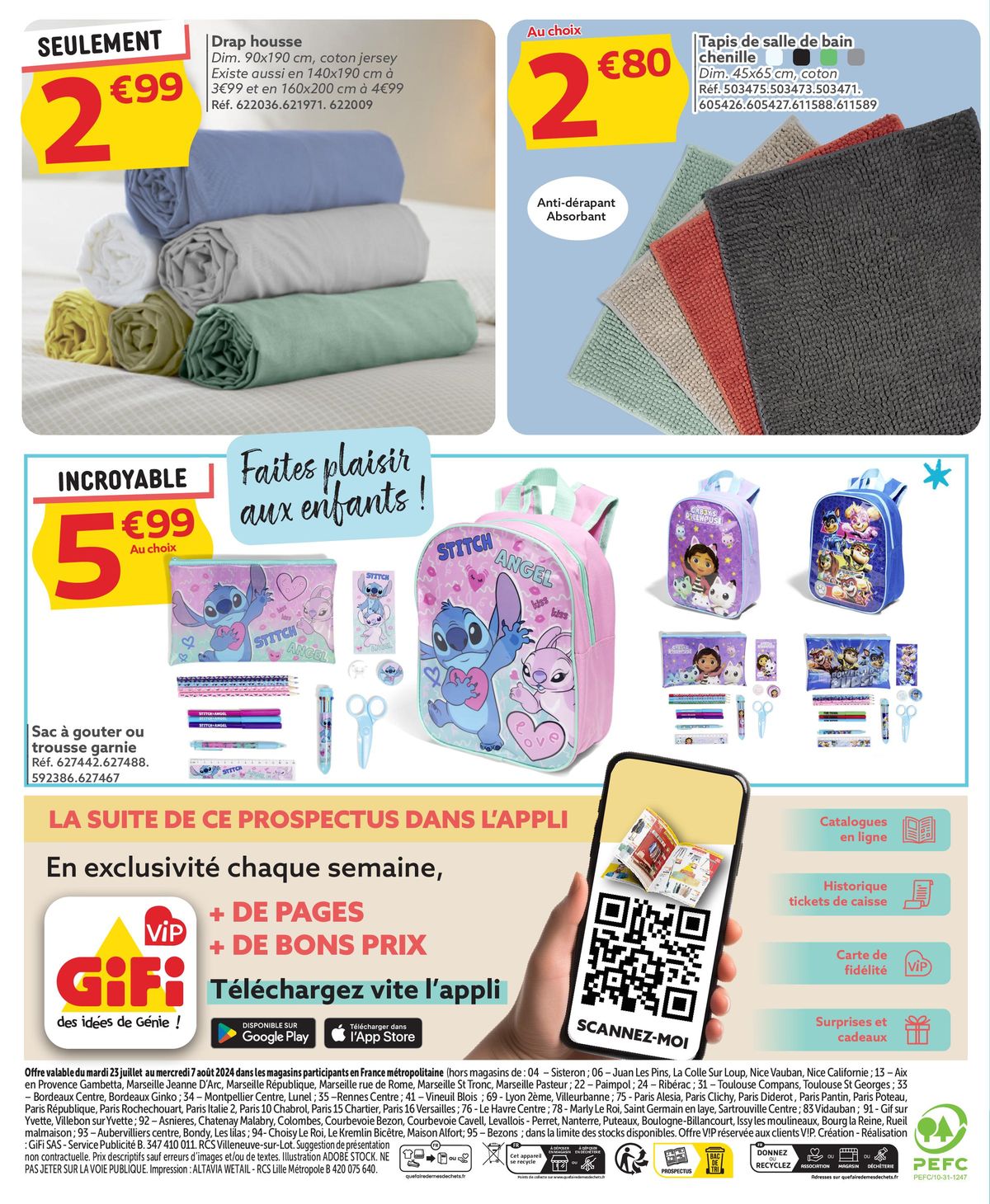 Catalogue Encore mieux que les soldes, les bons prix GiFi !, page 00020