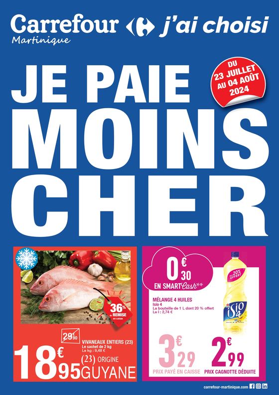 Carrefour SURGELES & FETE DE LA MER - Les JO de Paris