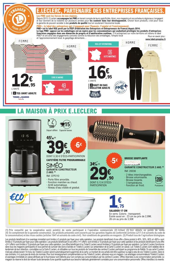 Catalogue E.Leclerc à Paris | L’arrivage de la semaine | 23/07/2024 - 03/08/2024