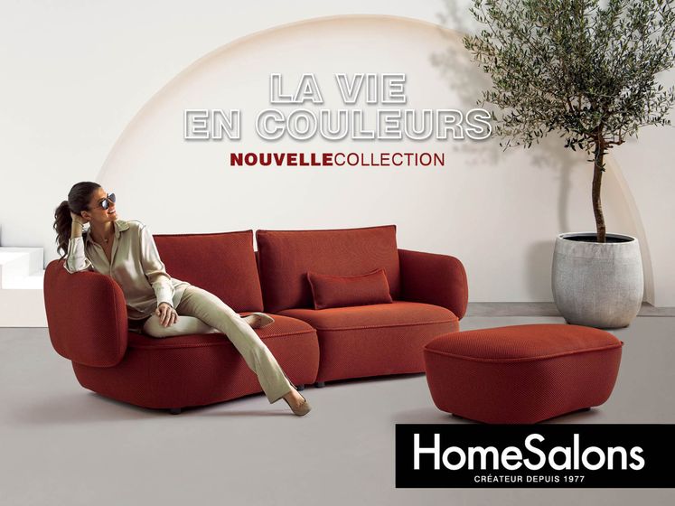 Catalogue Home Salons |  Canapés et Fauteuils  | 19/07/2024 - 31/12/2024
