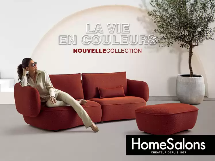 Catalogue Home Salons à Seclin |  Canapés et Fauteuils  | 19/07/2024 - 31/12/2024