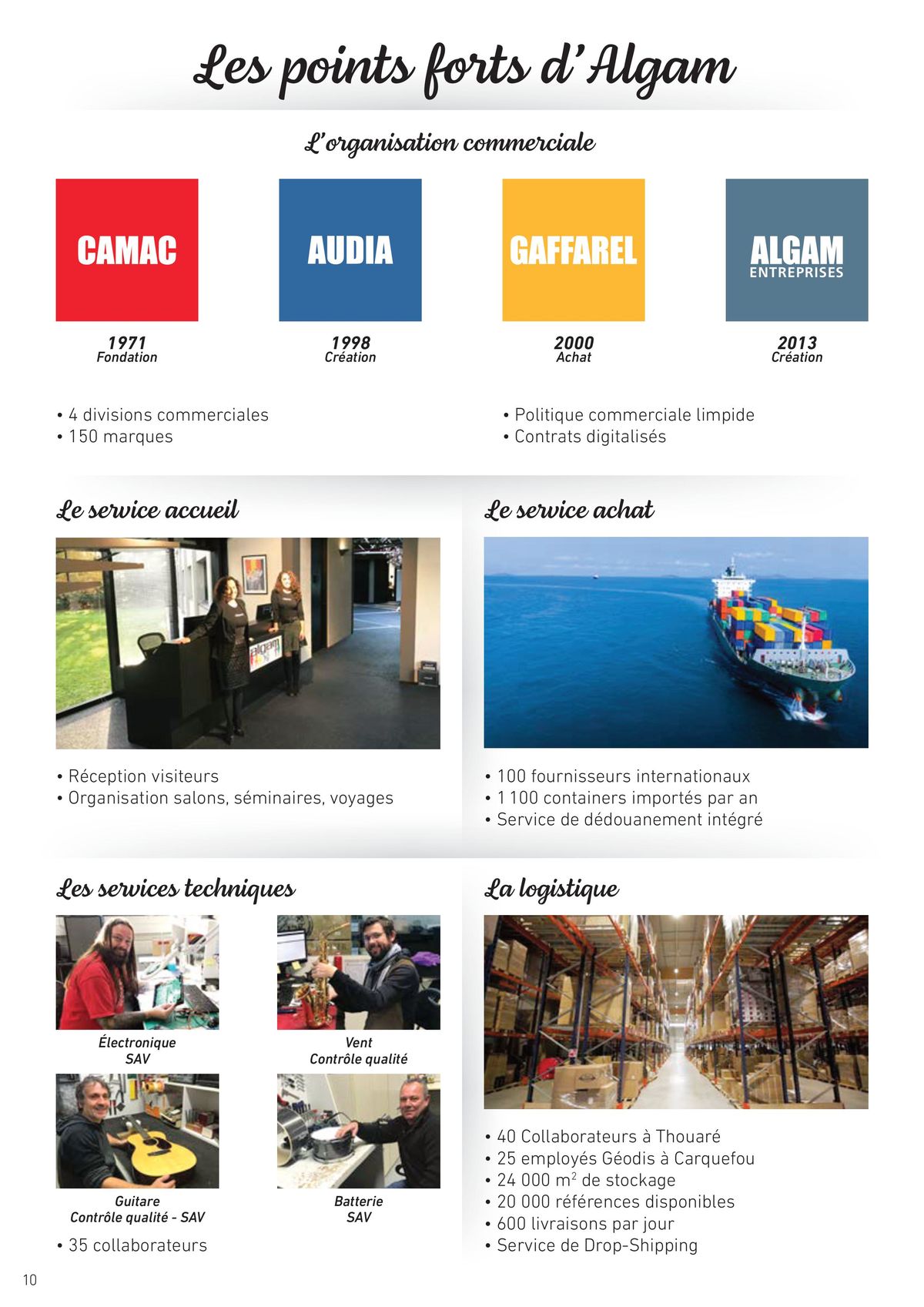 Catalogue TOUT SAVOIR SUR ALGAM, page 00010