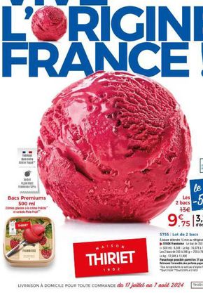 Catalogue Maison Thiriet à Paris | Vive l'origine France ! | 22/07/2024 - 07/08/2024
