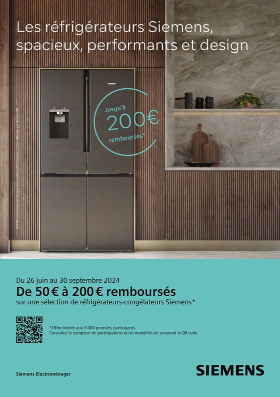 Jusqu'à 200€ remboursés