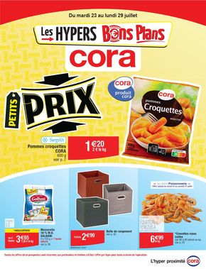 Catalogue Cora | Petits prix | 22/07/2024 - 29/07/2024