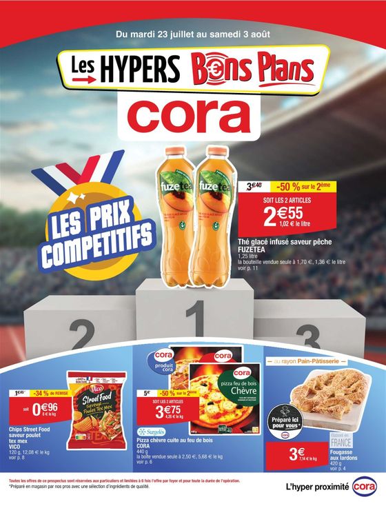 Les prix compétitifs