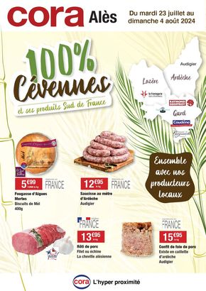 Catalogue Cora | 100% Cévennes | 22/07/2024 - 04/08/2024