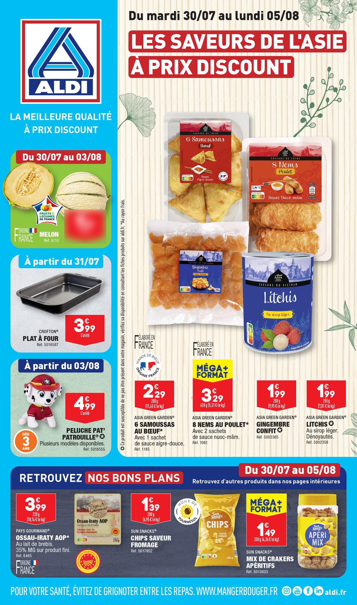 Catalogue Les saveurs de l'Asie à prix discount, page 00001