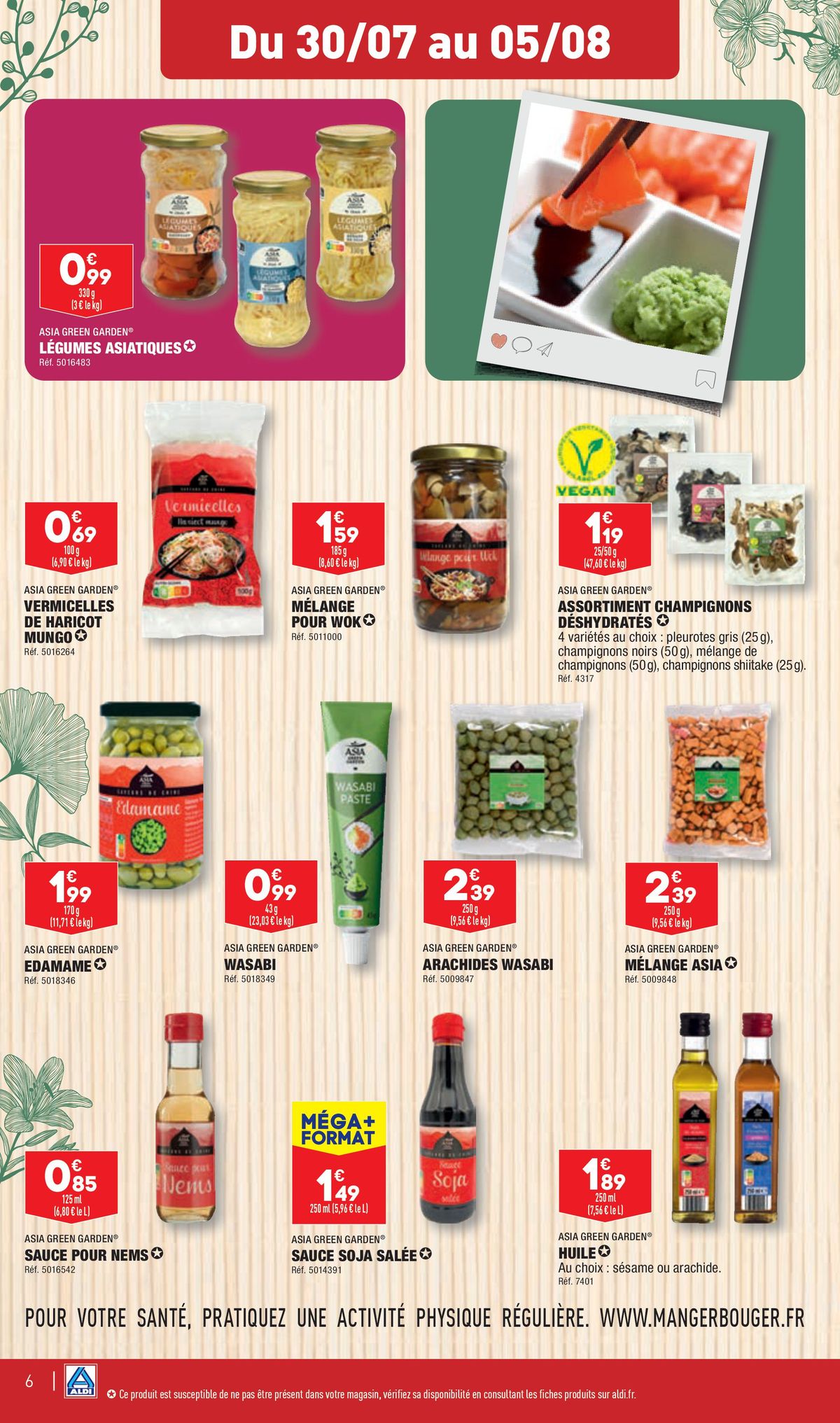 Catalogue Les saveurs de l'Asie à prix discount, page 00008