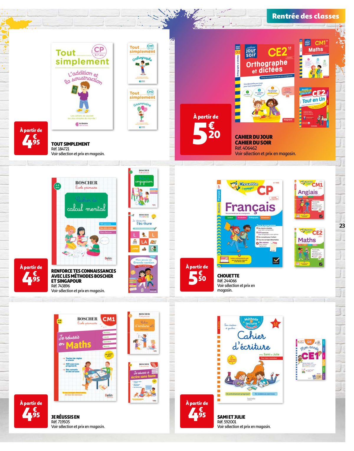 Catalogue La rentrée à petits prix !, page 00023