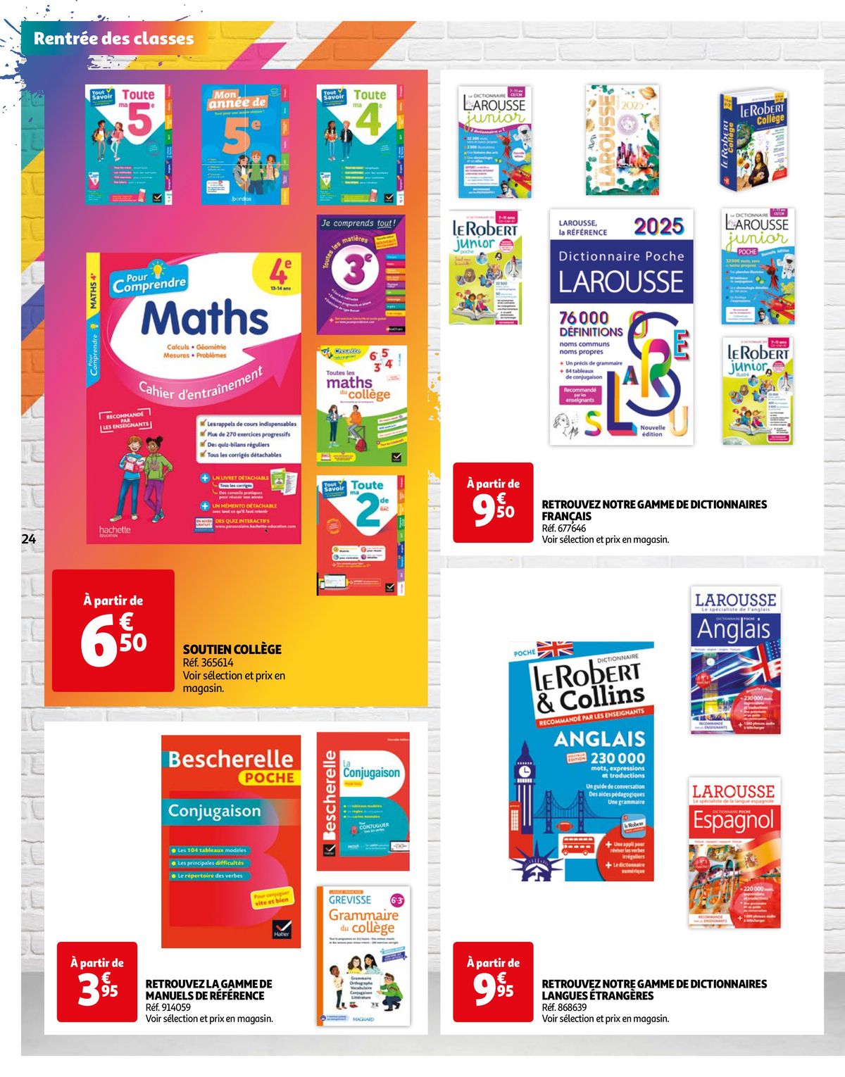 Catalogue La rentrée à petits prix !, page 00024