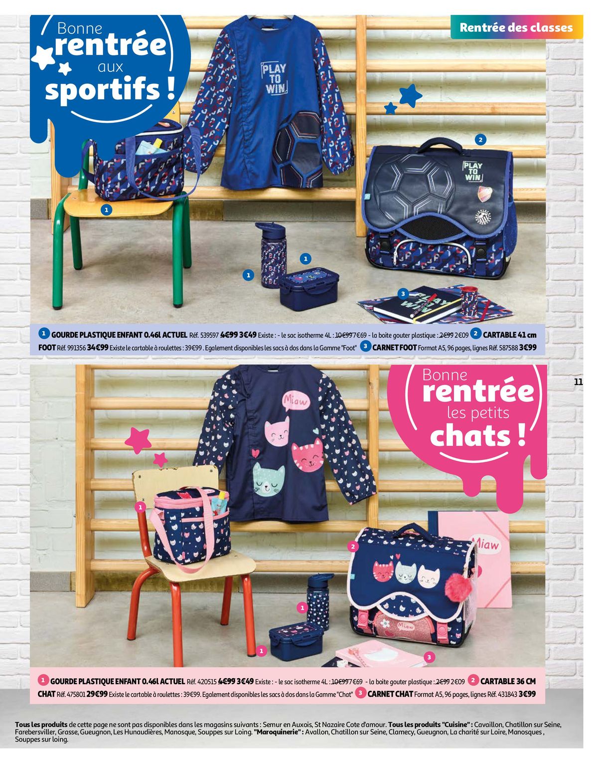 Catalogue La rentrée à petits prix !, page 00011