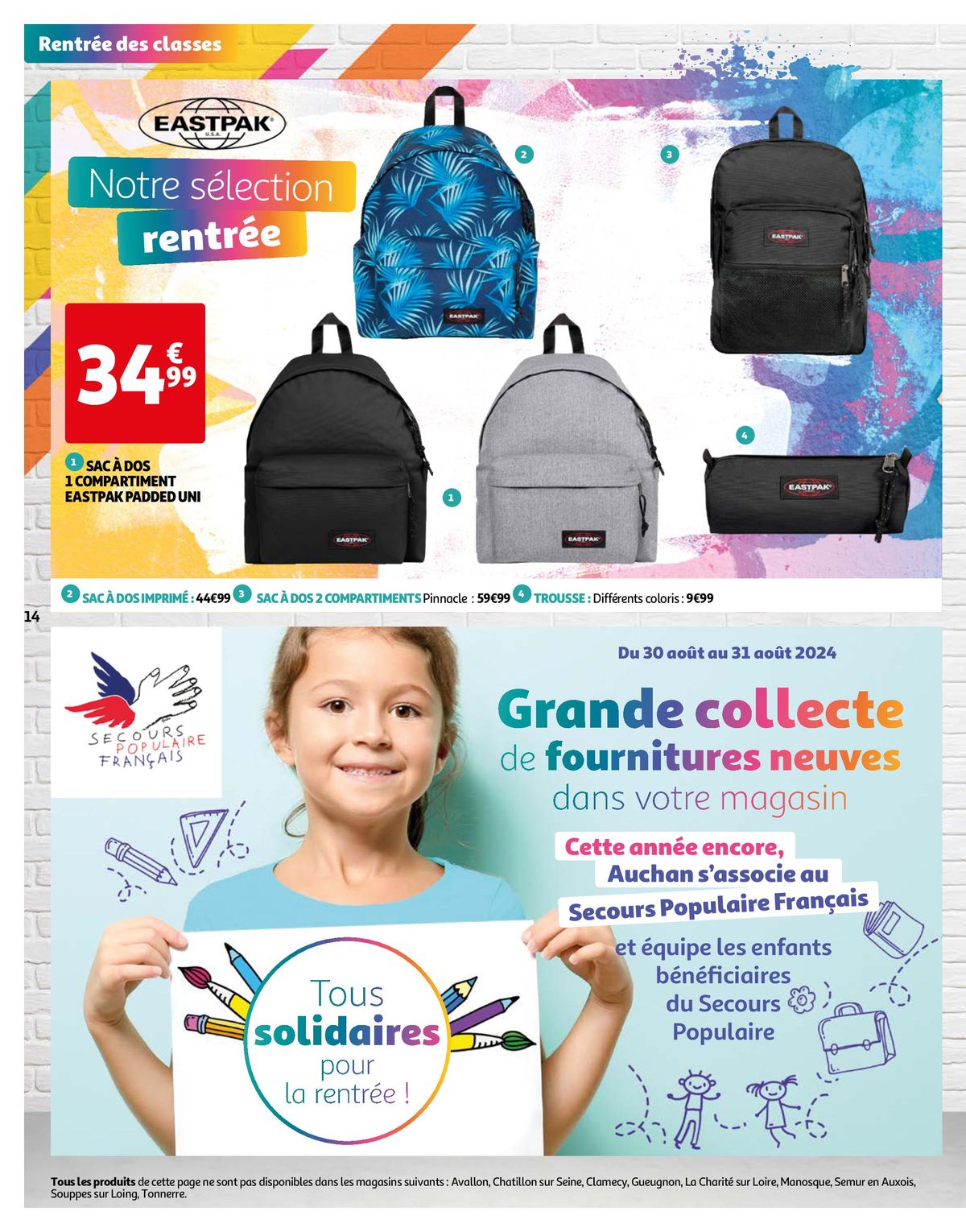 Catalogue La rentrée à petits prix !, page 00014