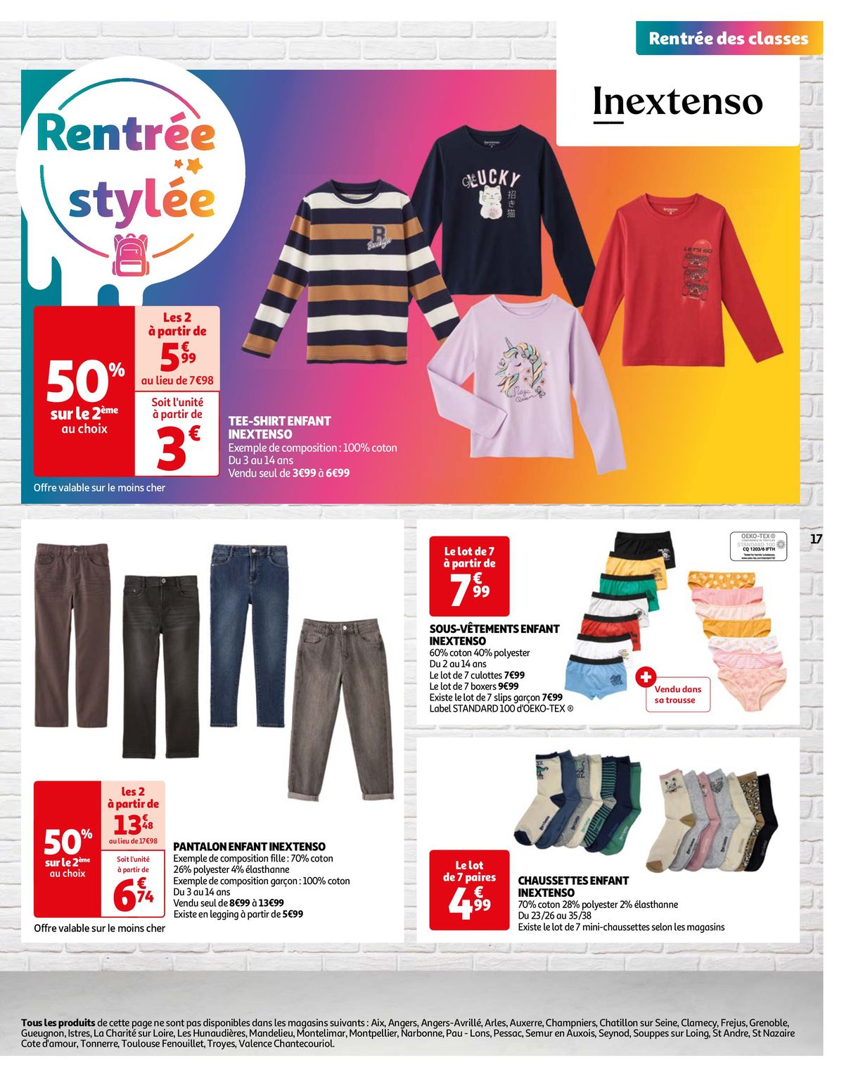 Catalogue La rentrée à petits prix !, page 00017