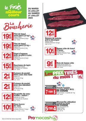 Catalogue Promocash à Dijon | Le frais au meilleur cours | 23/07/2024 - 27/07/2024