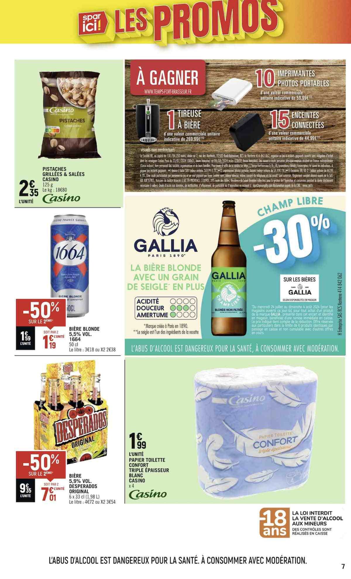 Catalogue SPAR ICI LES PROMOS AU GOÛT DE L'ÉTÉ !, page 00007