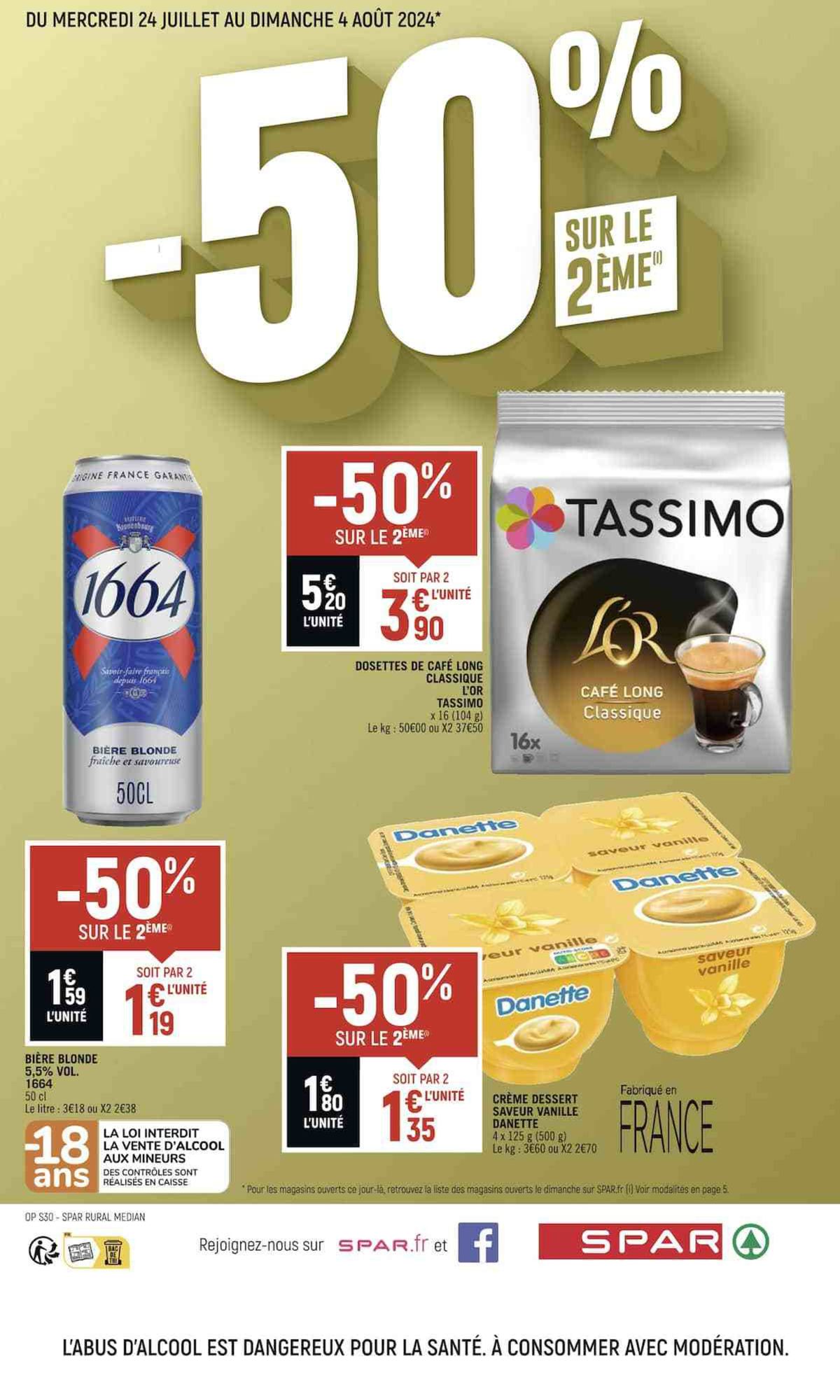 Catalogue SPAR ICI LES PROMOS AU GOÛT DE L'ÉTÉ !, page 00008