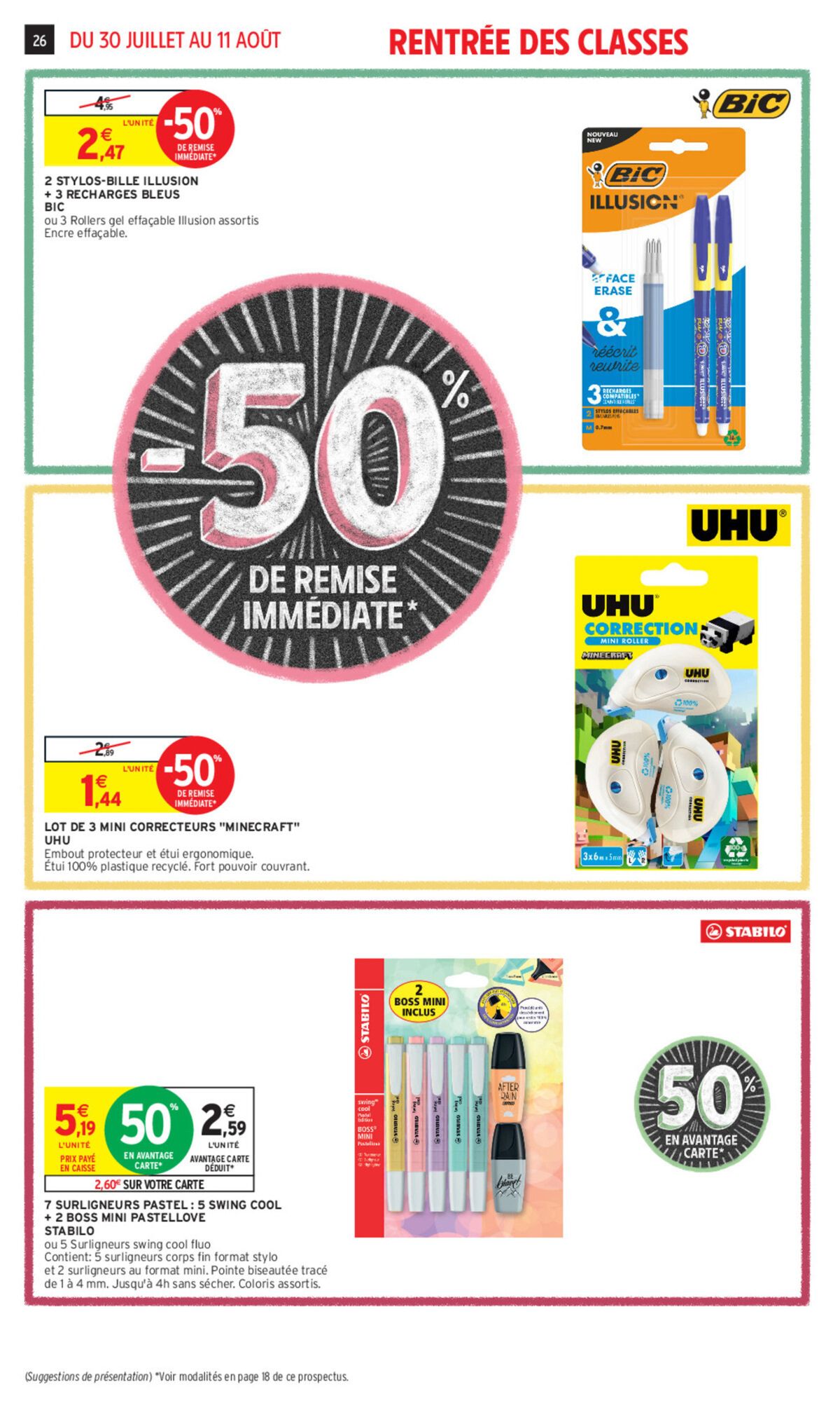 Catalogue 34% sur une sélection de produits, page 00018