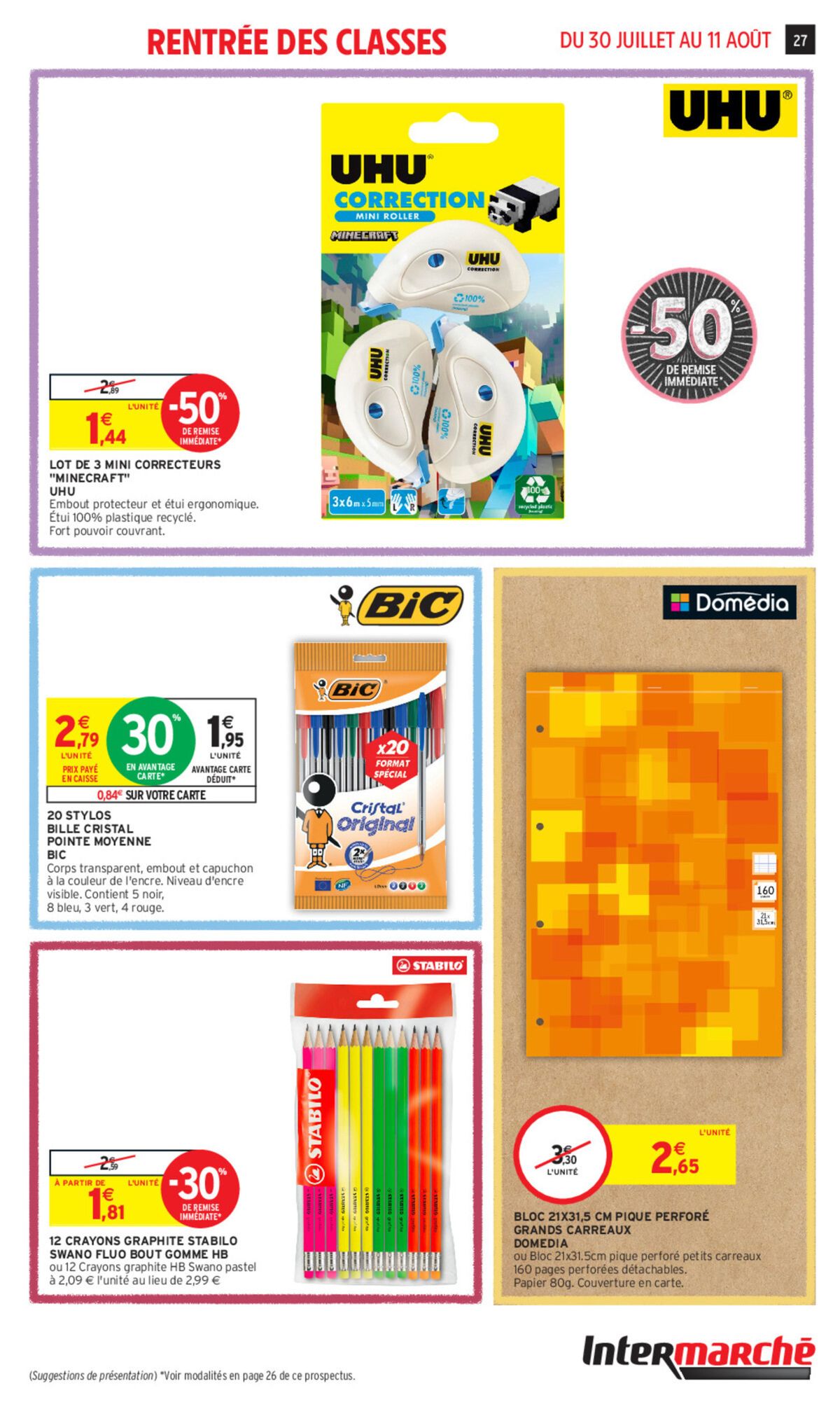 Catalogue 34% sur une sélection de produits, page 00019