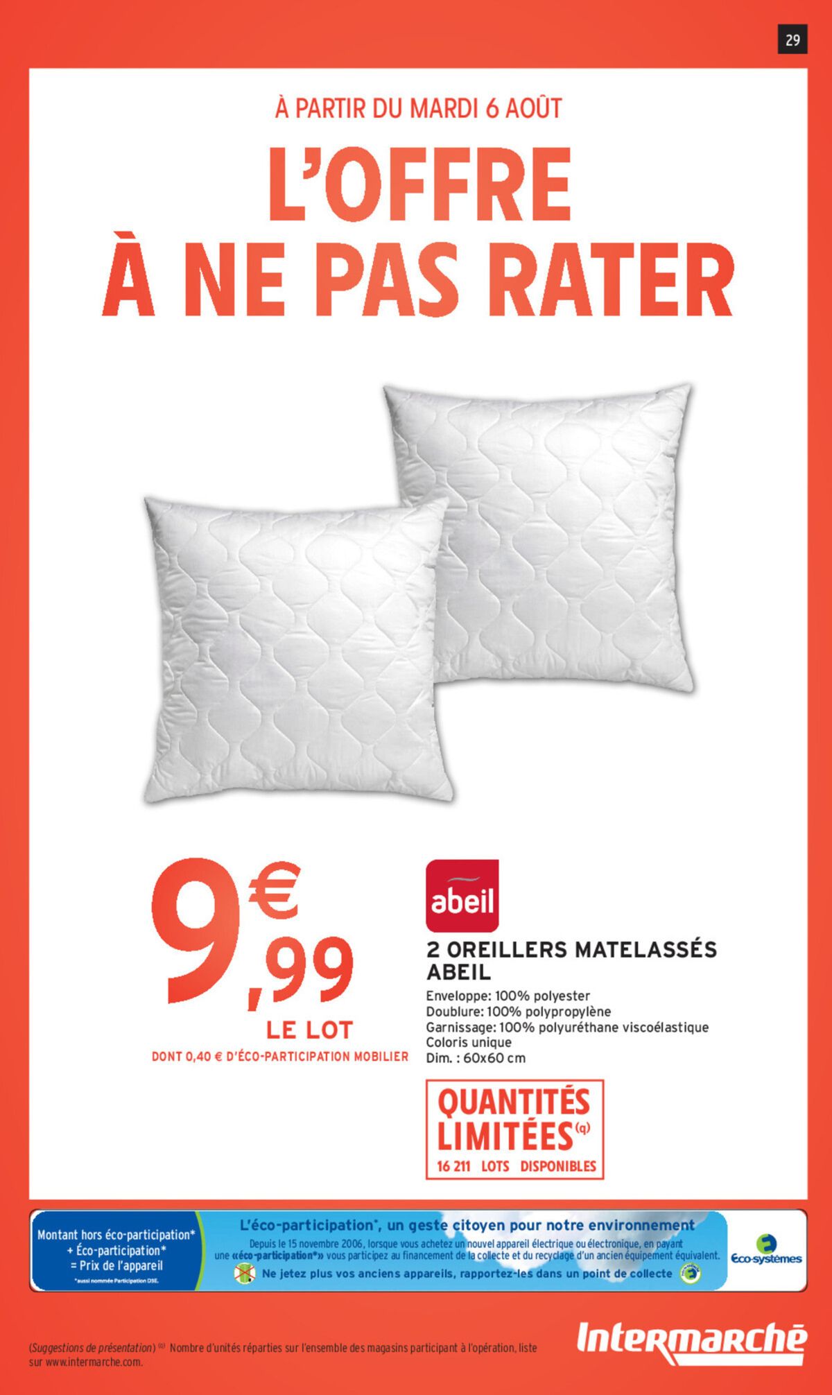 Catalogue 34% sur une sélection de produits, page 00021