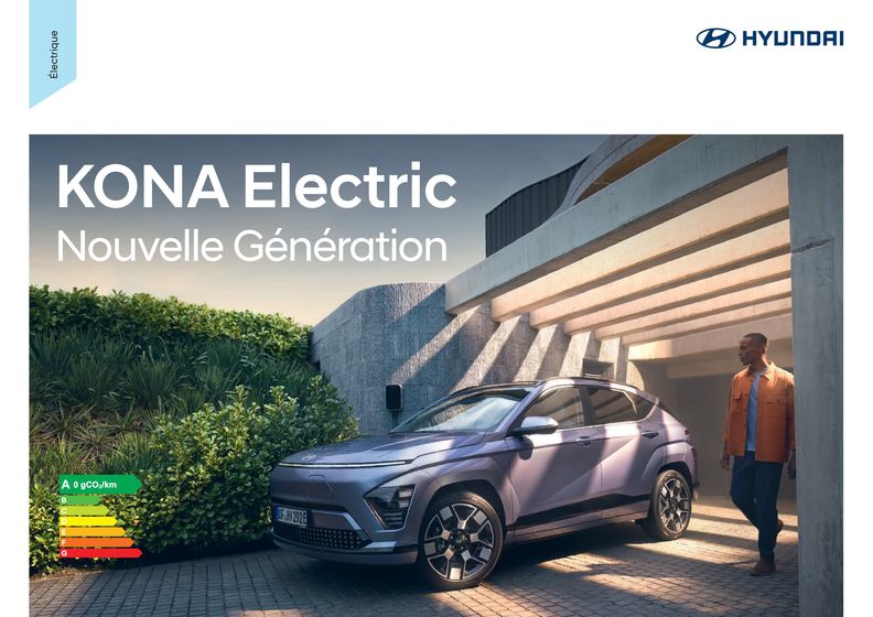 Hyundai KONA Electric Nouvelle G&eacute;n&eacute;ration