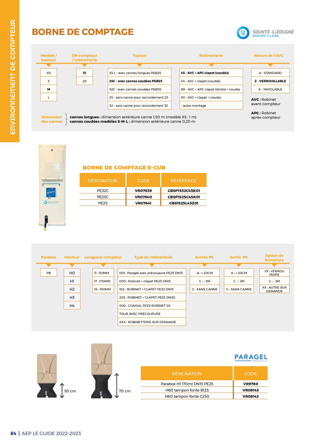 Catalogue Guide - Adduction d'eau potable, page 00084