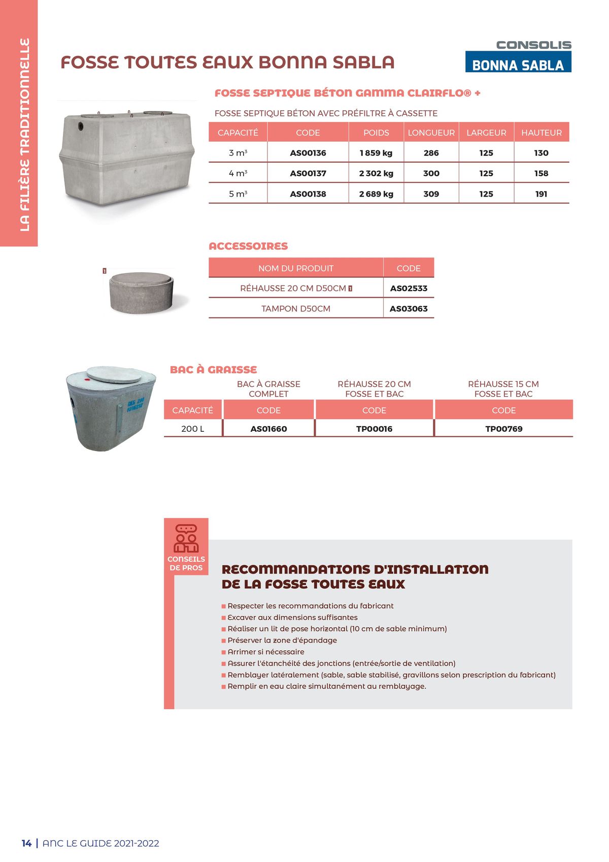 Catalogue Guide - Assainissement non collectif, page 00014