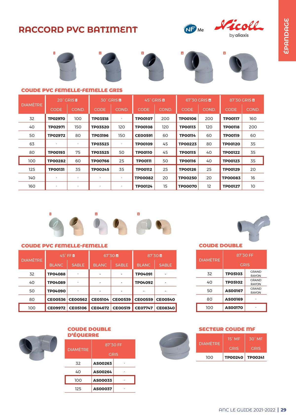 Catalogue Guide - Assainissement non collectif, page 00029