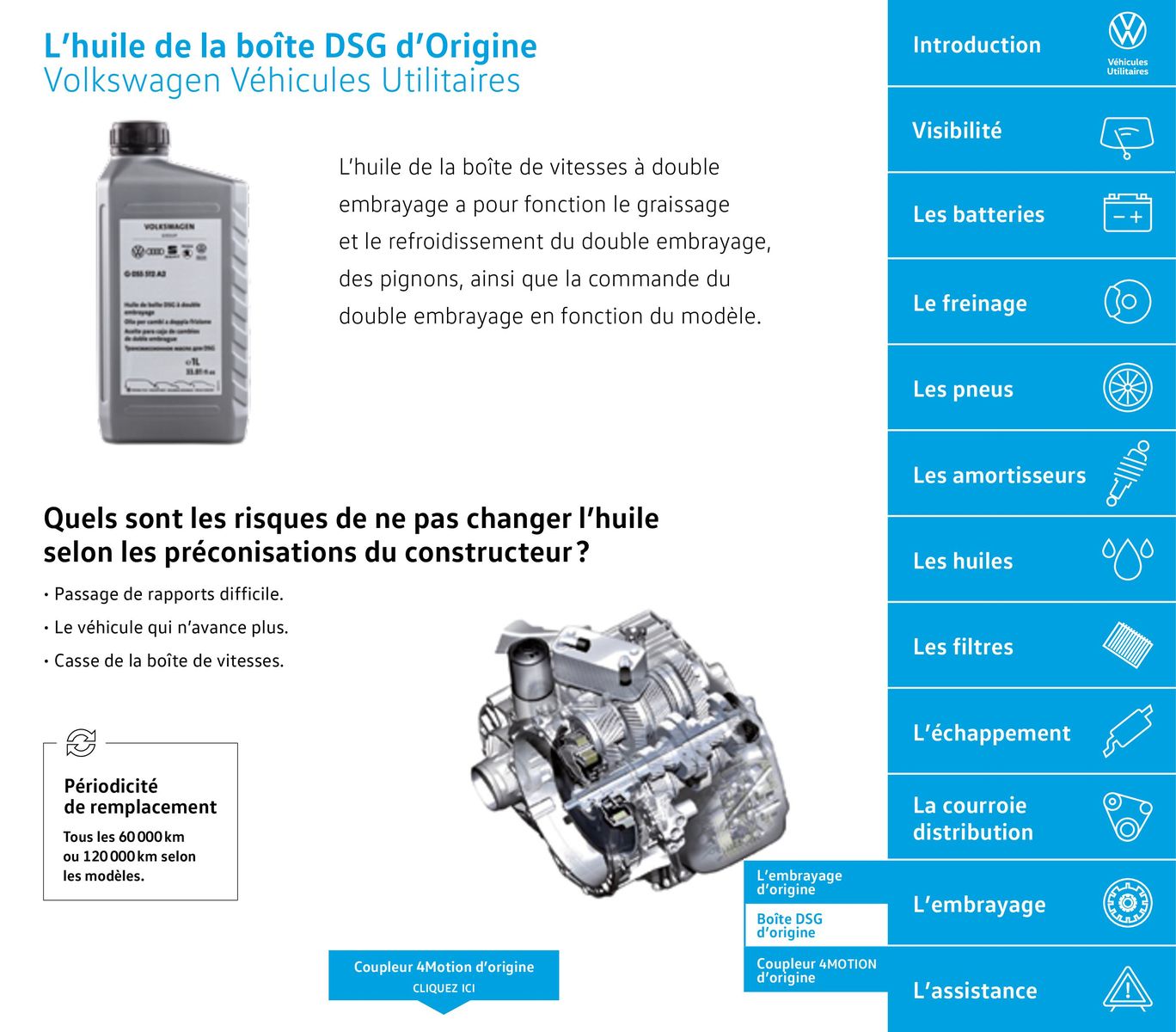 Catalogue Volkswagen Véhicules Utilitaires, page 00037