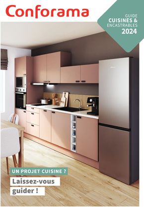 Promos de Meubles et Décoration à Vauxbuin |  GUIDE CUISINES & ENCASTRABLES 2024 sur Conforama | 24/07/2024 - 31/12/2024