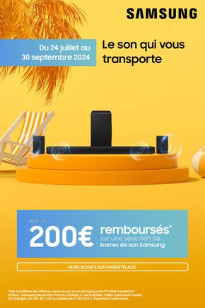 Catalogue MDA à Concarneau | Jusqu'à 200€ remboursés | 24/07/2024 - 30/09/2024