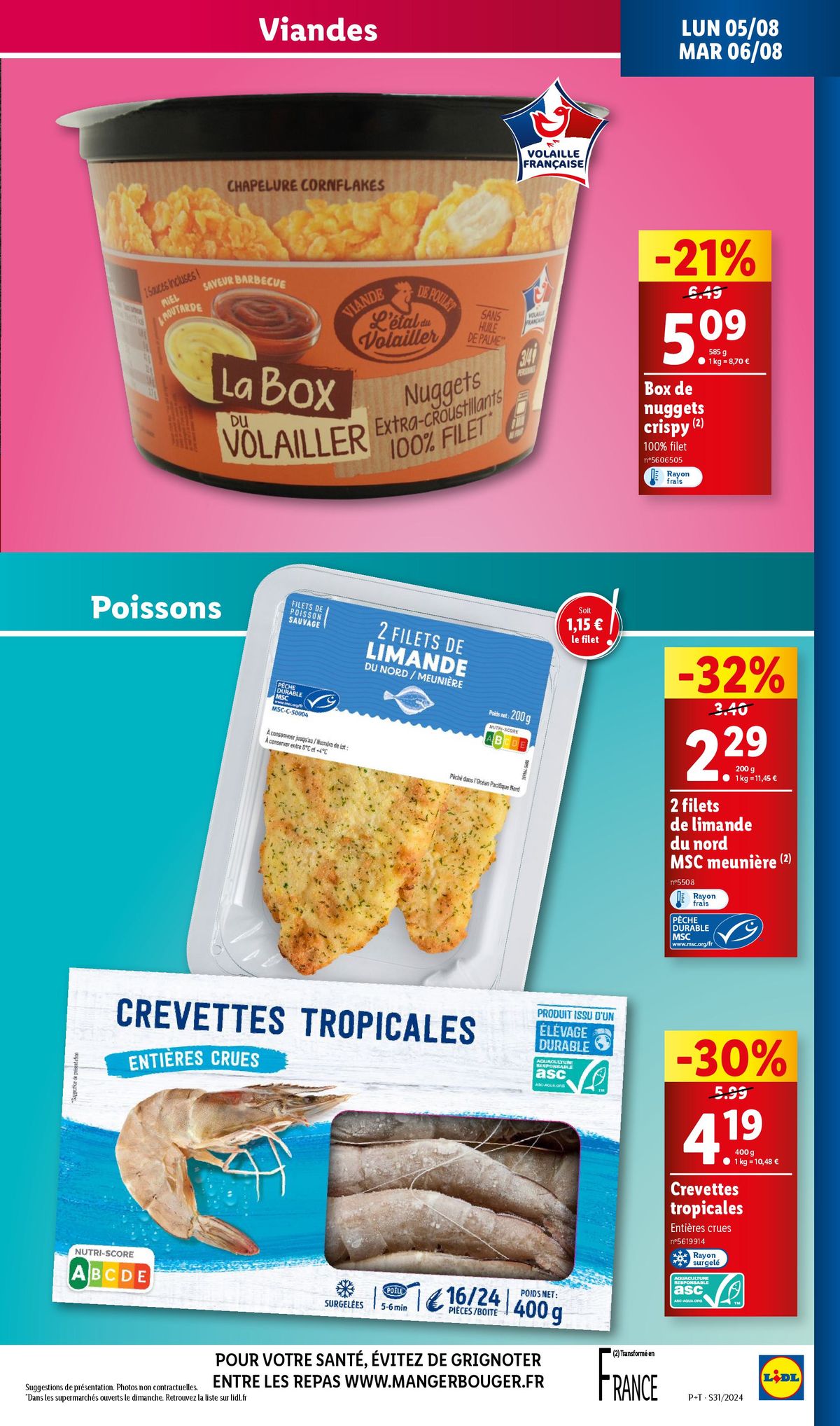 Catalogue Profitez des journées opportunités pour dénicher vos produits du quotidien à prix Lidl !, page 00031