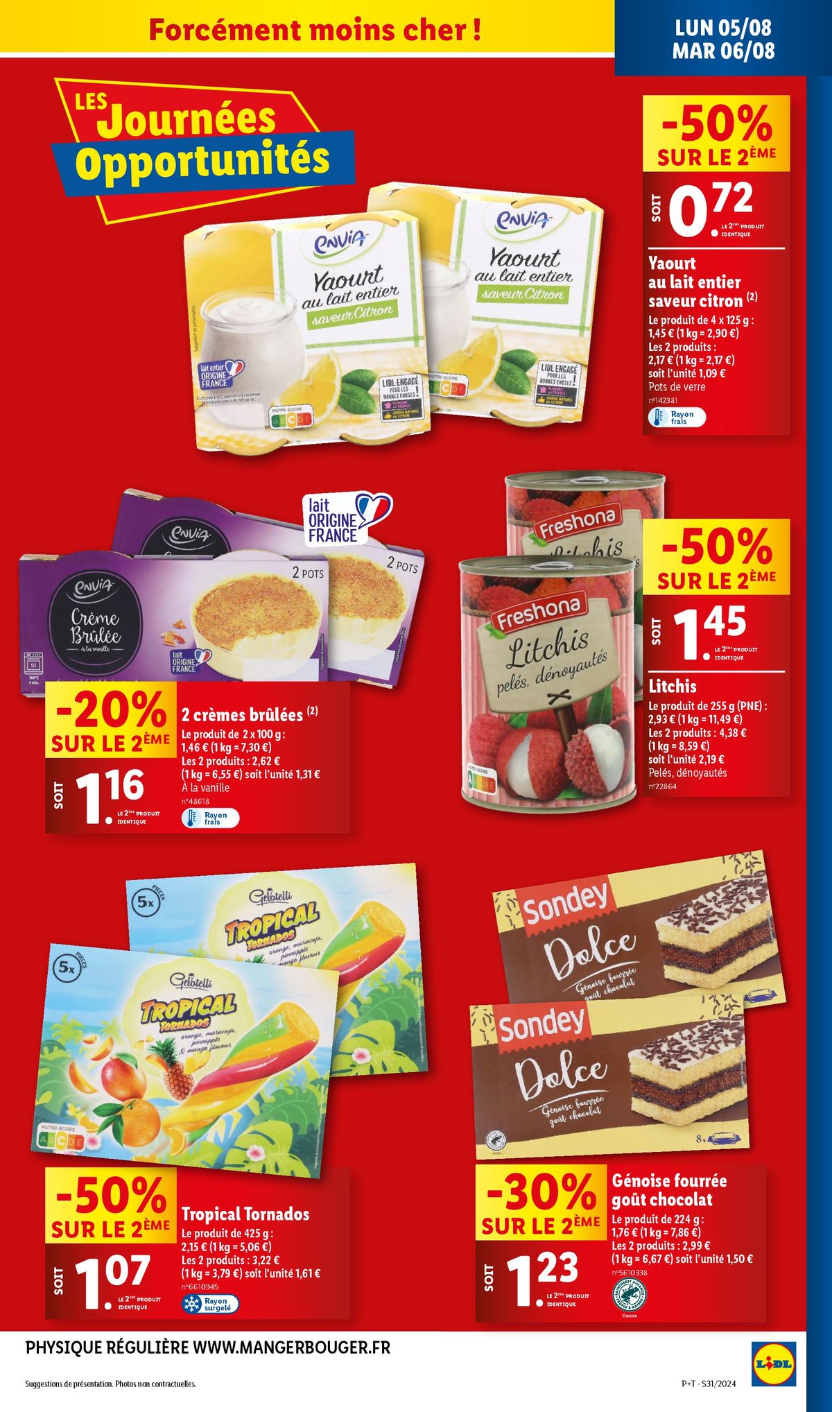 Catalogue Profitez des journées opportunités pour dénicher vos produits du quotidien à prix Lidl !, page 00035