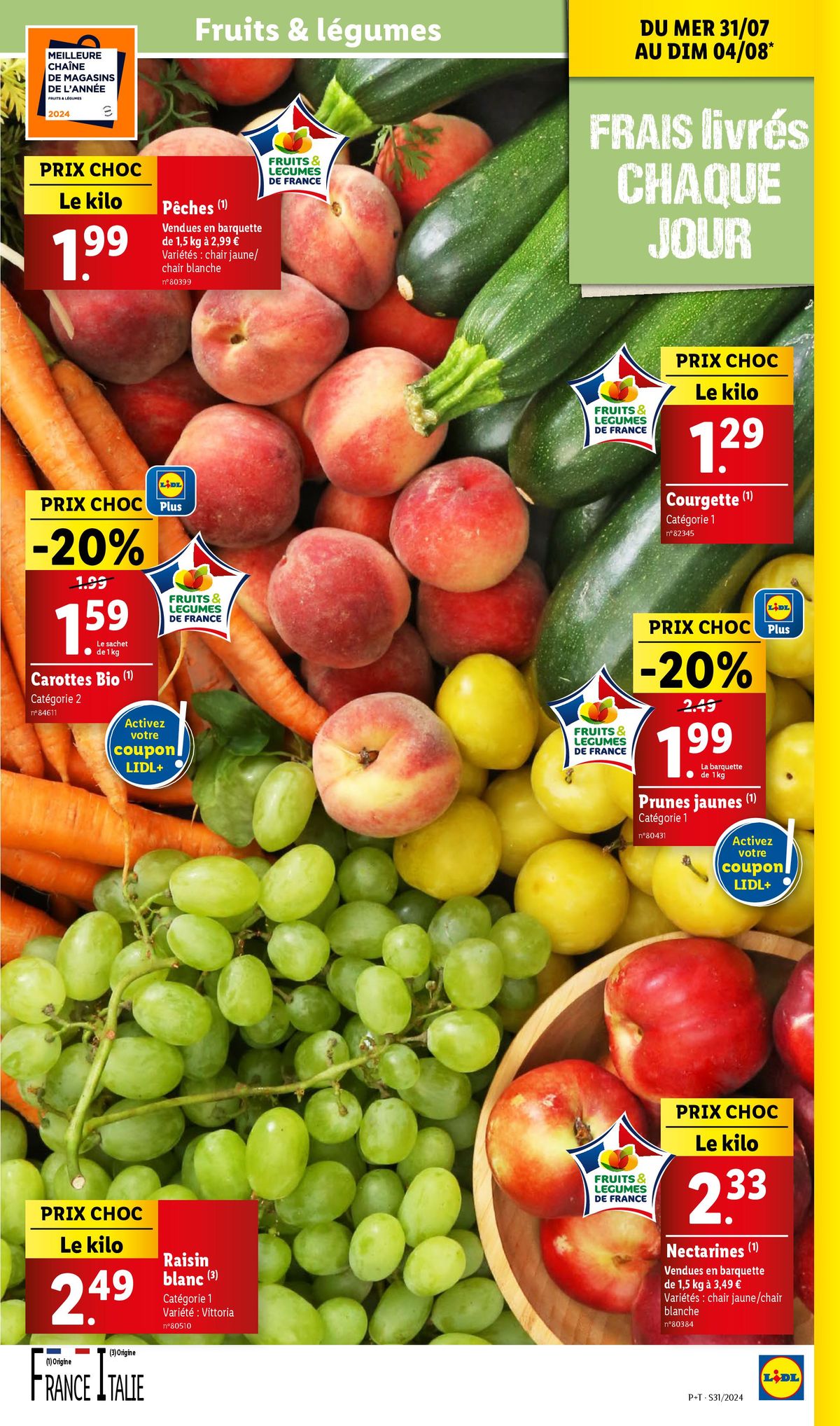 Catalogue Profitez des journées opportunités pour dénicher vos produits du quotidien à prix Lidl !, page 00003