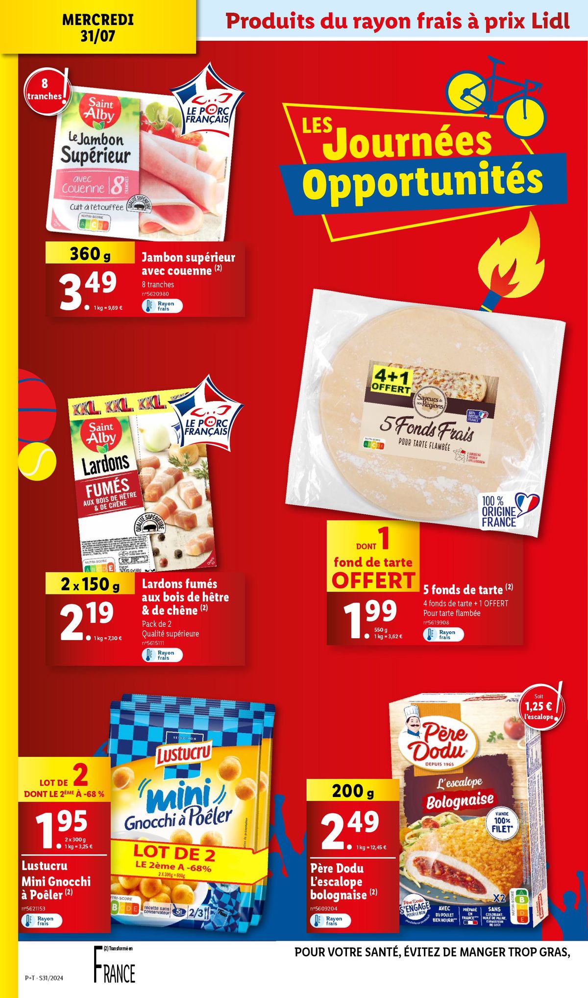 Catalogue Profitez des journées opportunités pour dénicher vos produits du quotidien à prix Lidl !, page 00008