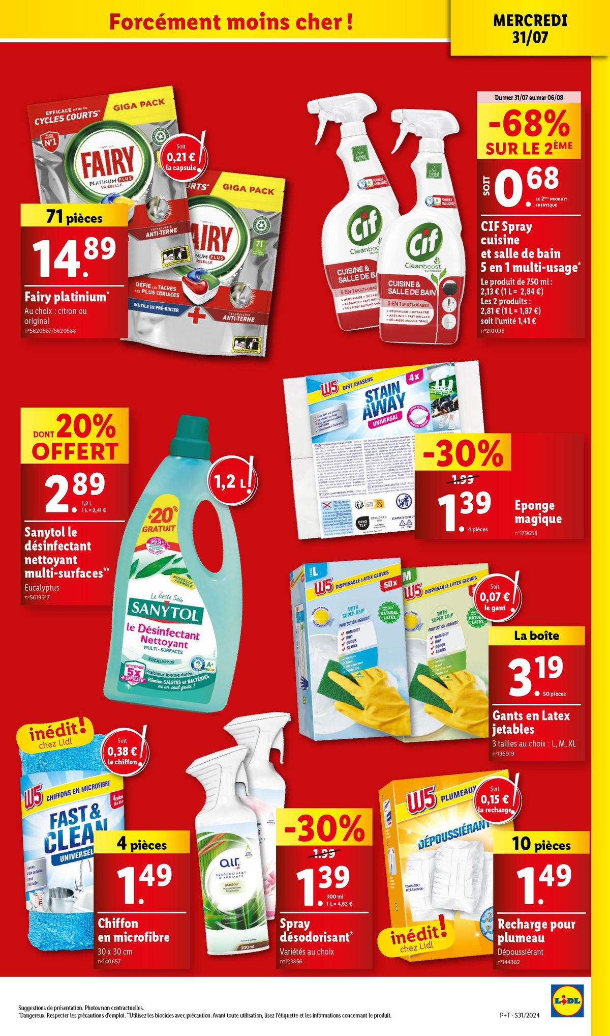 Catalogue Profitez des journées opportunités pour dénicher vos produits du quotidien à prix Lidl !, page 00025