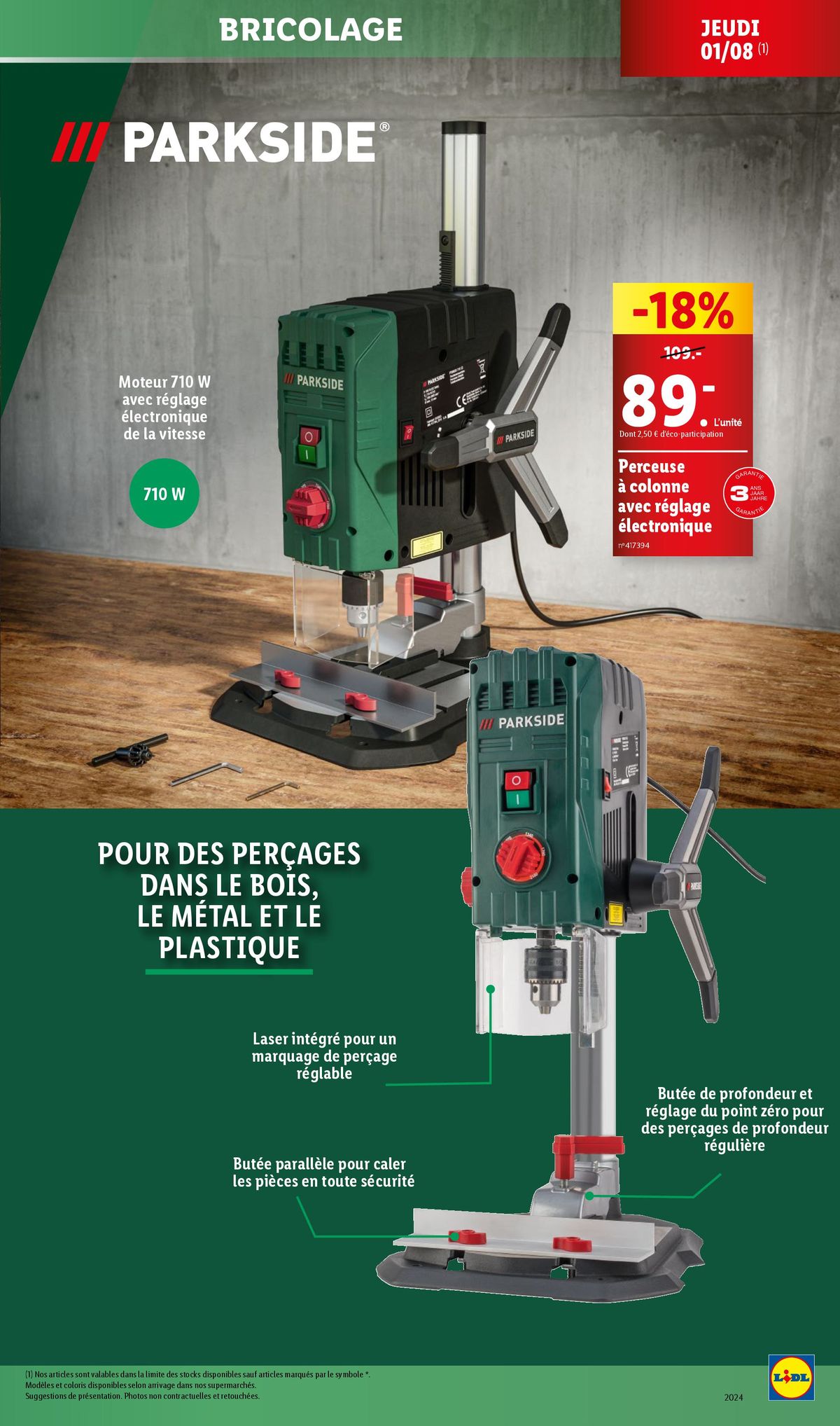 Catalogue Profitez des journées opportunités pour dénicher vos produits du quotidien à prix Lidl !, page 00045