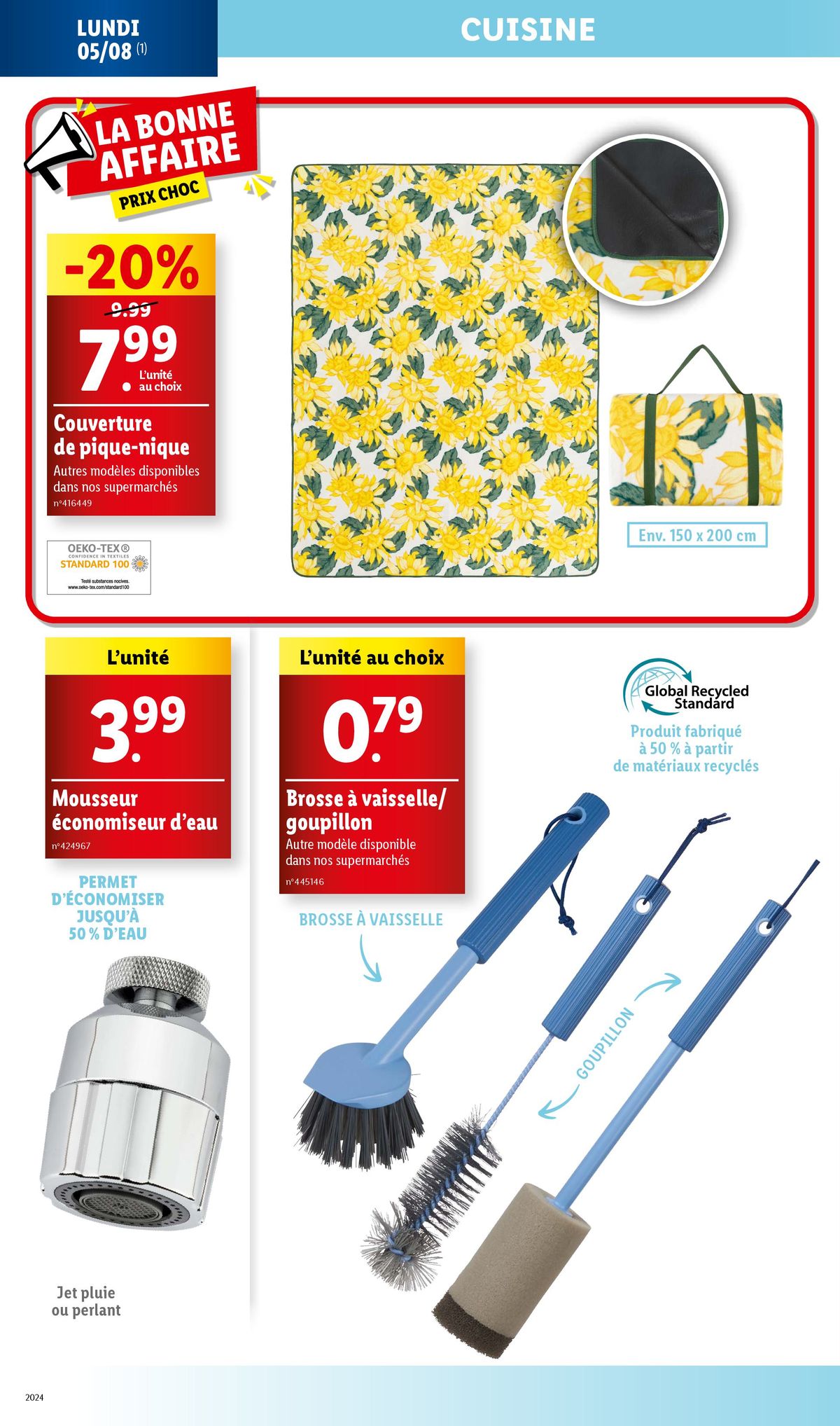 Catalogue Profitez des journées opportunités pour dénicher vos produits du quotidien à prix Lidl !, page 00064