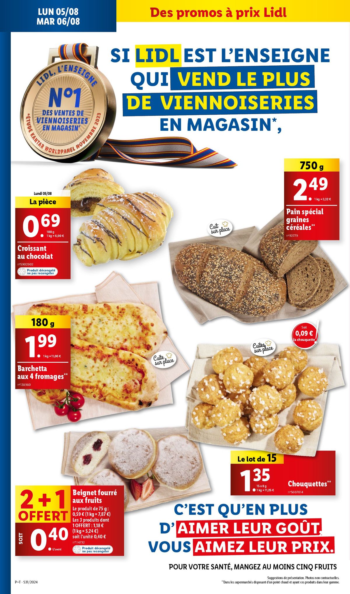 Catalogue Profitez des journées opportunités pour dénicher vos produits du quotidien à prix Lidl !, page 00032