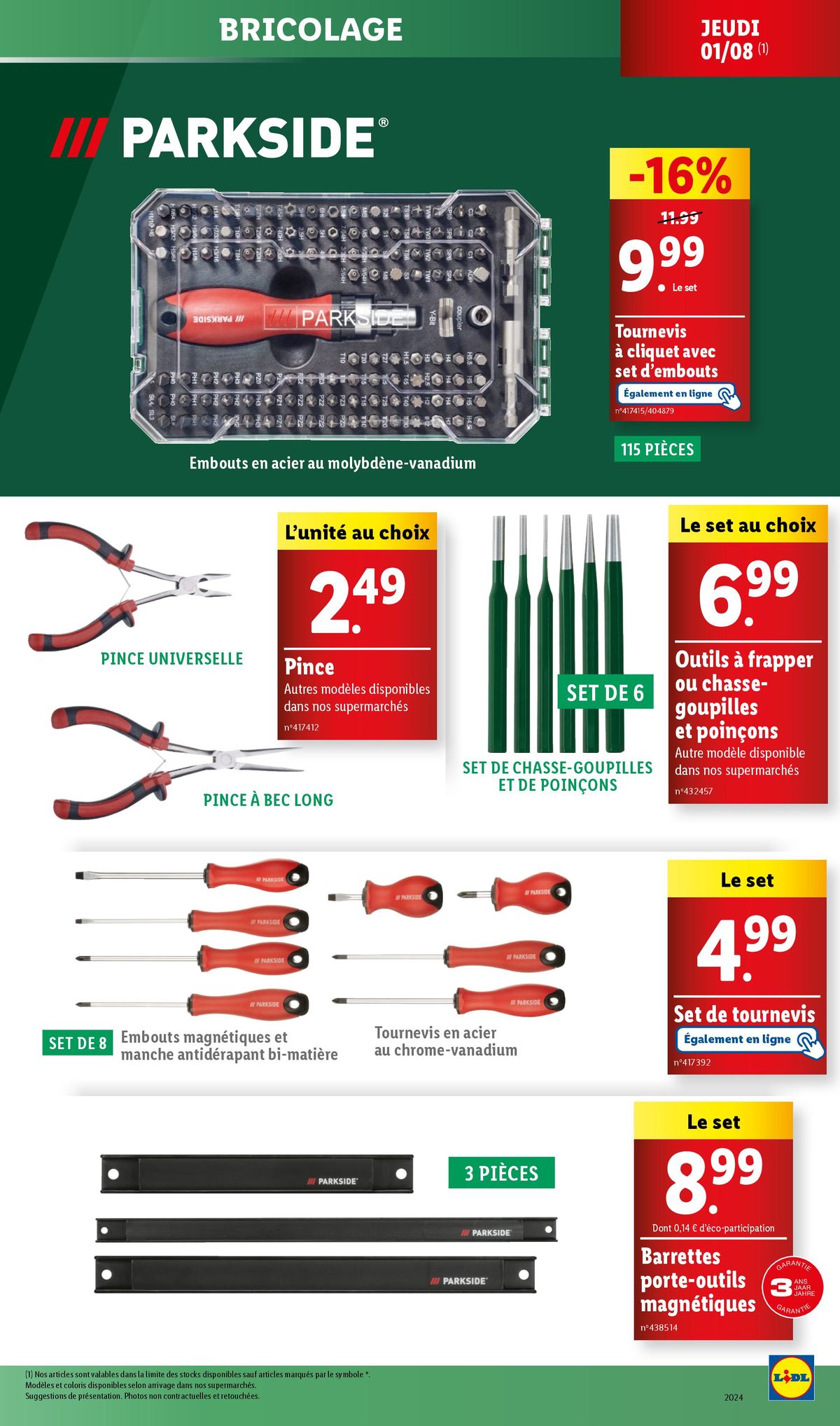 Catalogue Profitez des journées opportunités pour dénicher vos produits du quotidien à prix Lidl !, page 00049