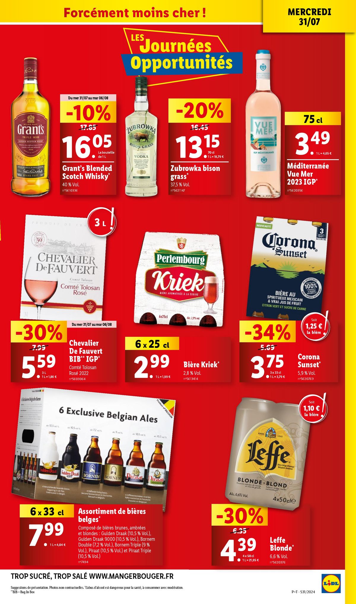 Catalogue Profitez des journées opportunités pour dénicher vos produits du quotidien à prix Lidl !, page 00021