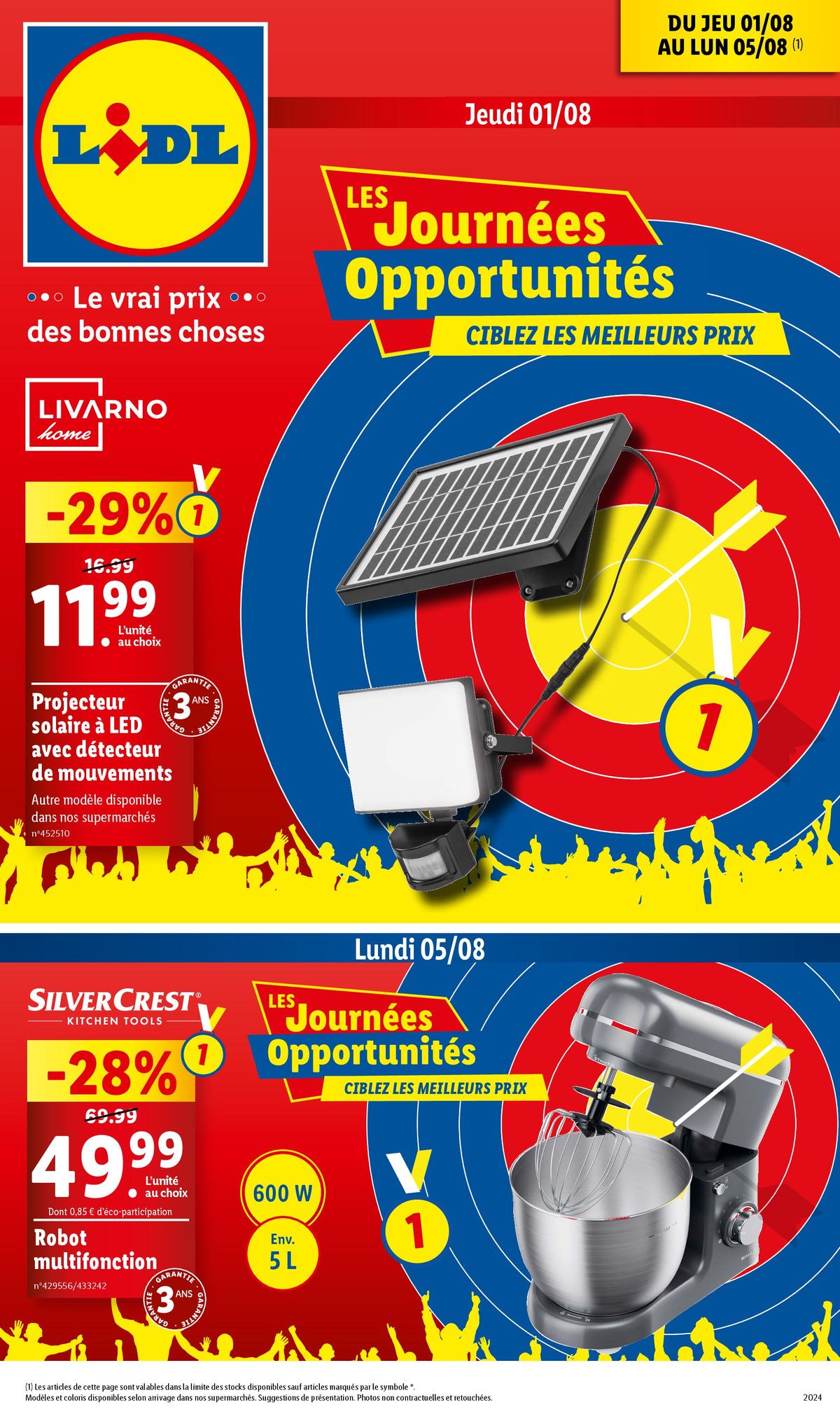 Catalogue Tout ce dont vous avez besoin pour bricoler ou équiper votre maison se trouve chez Lidl !, page 00001