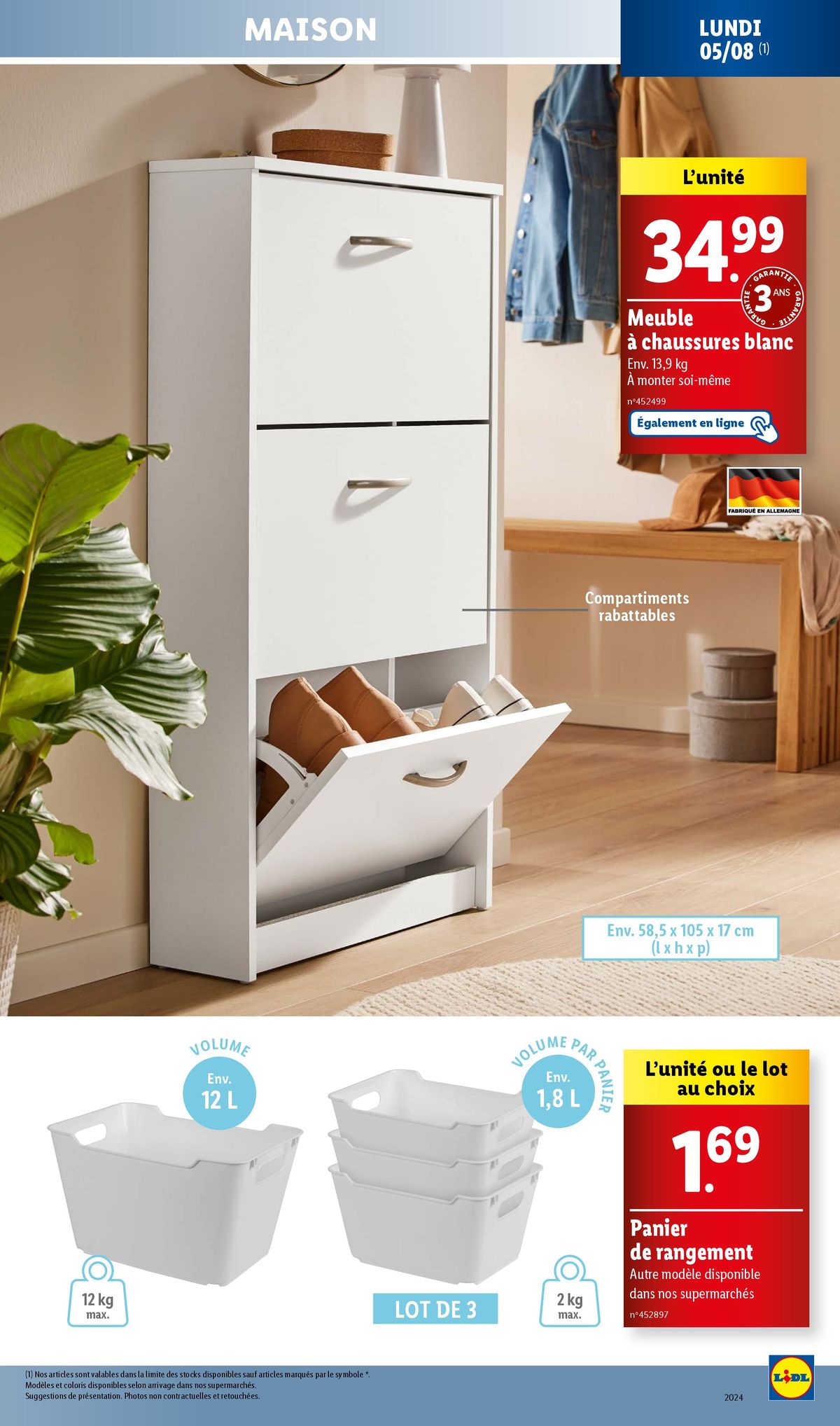 Catalogue Tout ce dont vous avez besoin pour bricoler ou équiper votre maison se trouve chez Lidl !, page 00027