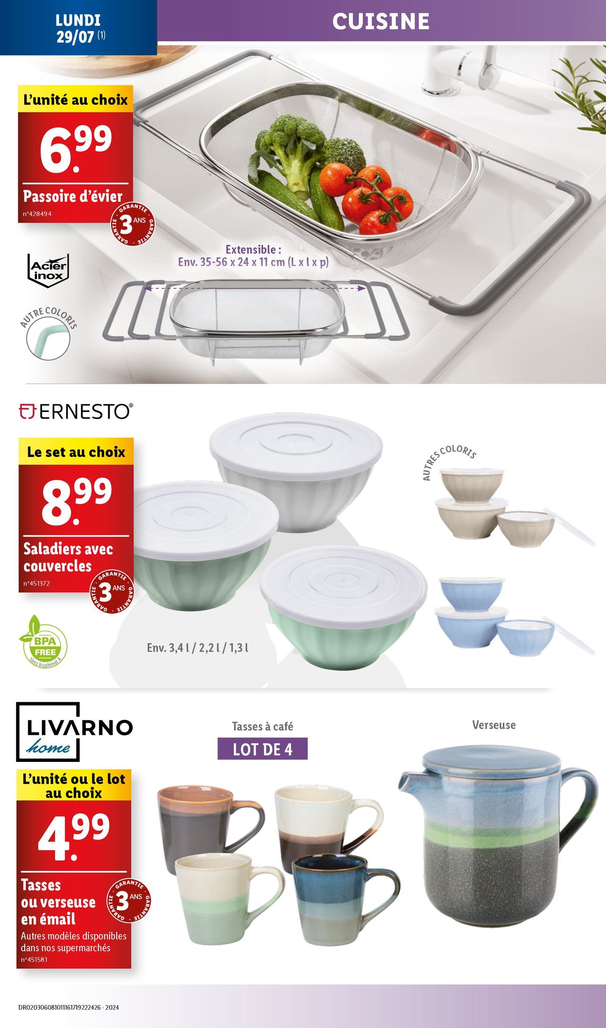 Catalogue Profitez des meilleurs prix sur un grand nombre de produits brico et cuisine chez Lidl !, page 00010