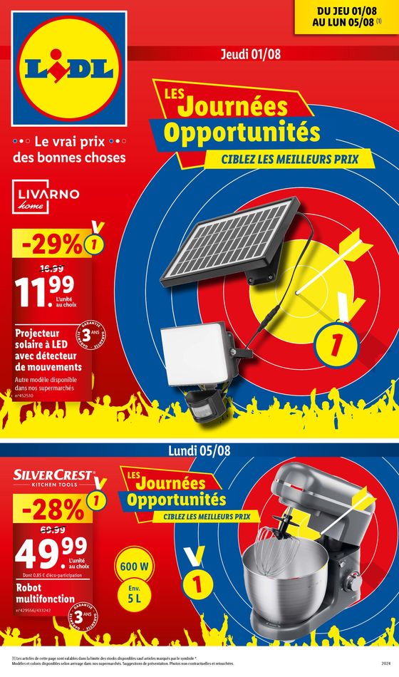 Tout ce dont vous avez besoin pour bricoler ou équiper votre maison se trouve chez Lidl !