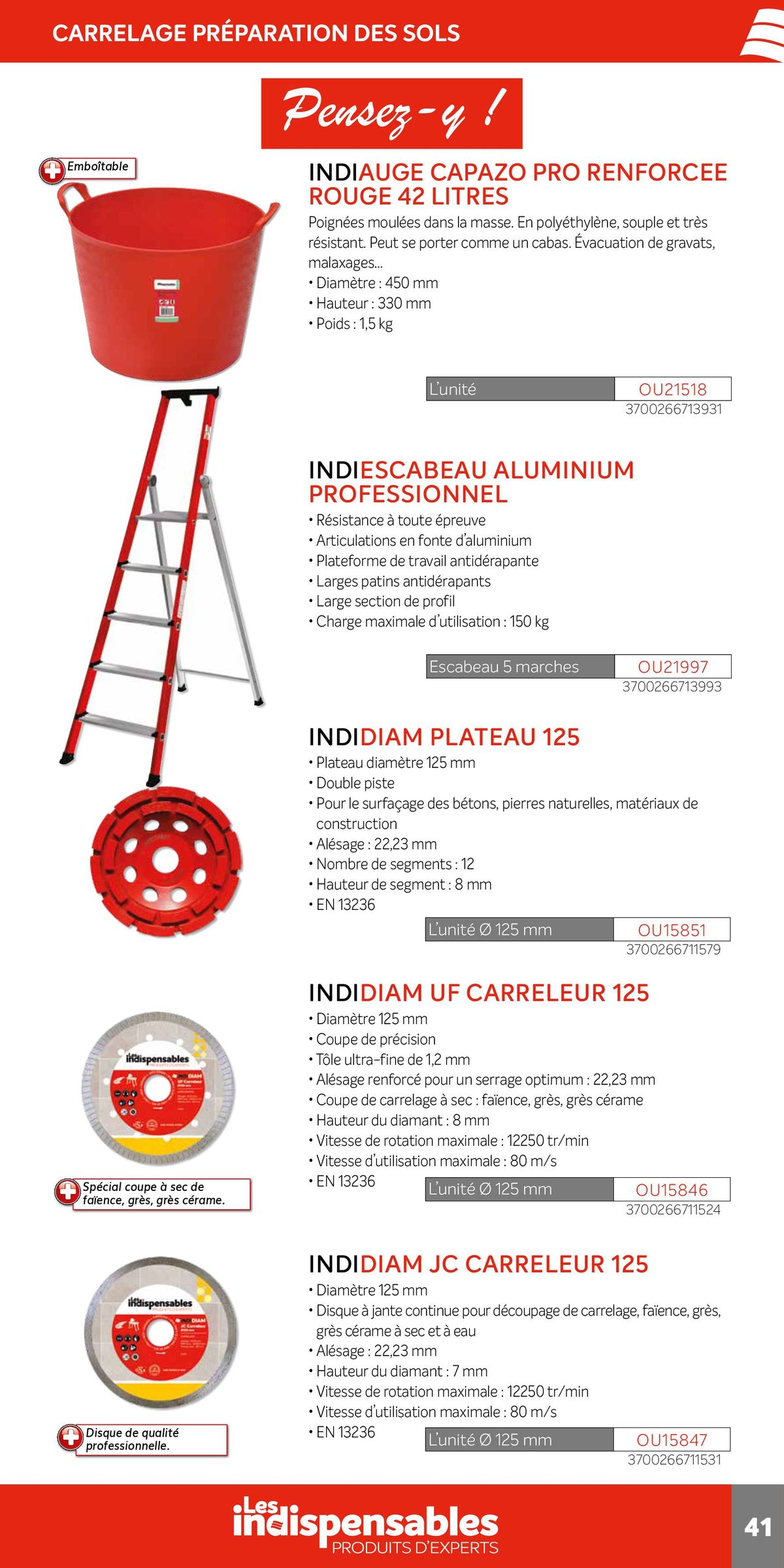 Catalogue Les Indispensables - Guide 2024, page 00041