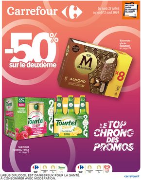Catalogue Carrefour Market à Toulouse | Le Top Chrono Des Promos | 29/07/2024 - 12/08/2024