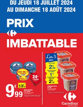 Catalogue Carrefour à Lyon | Prix Imbattable | 18/07/2024 - 18/08/2024