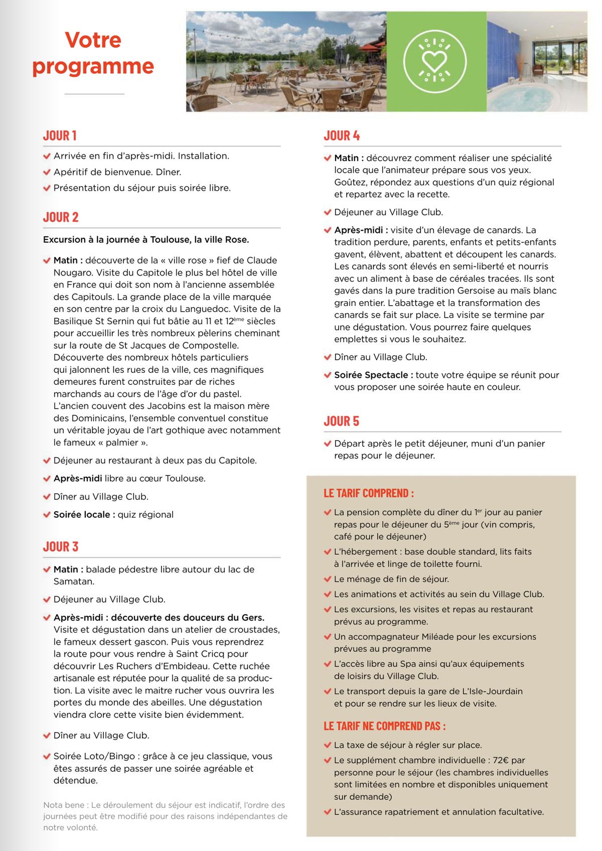 Catalogue Seniors en vacances, page 00019