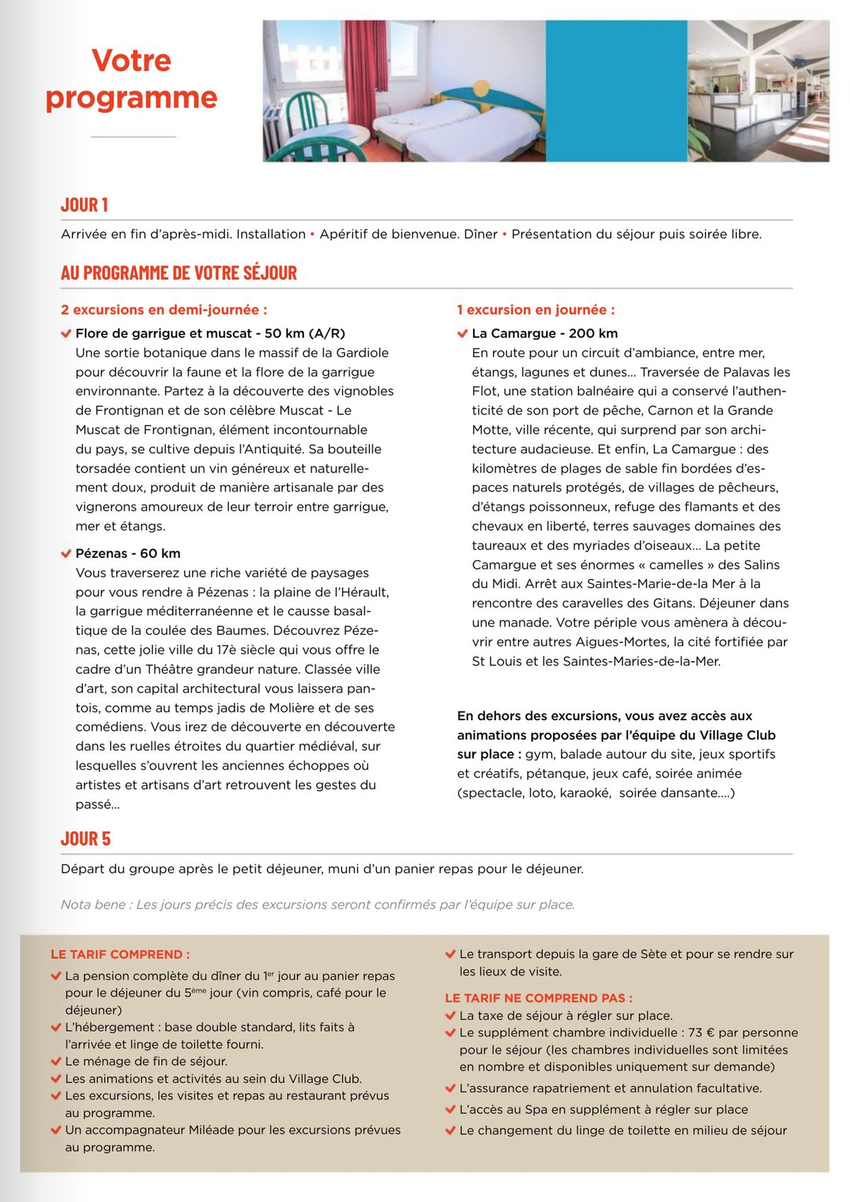 Catalogue Seniors en vacances, page 00022